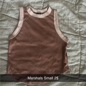 Pink Sleeveless Top